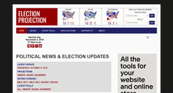 Desktop Screenshot of electionprojection.com