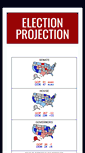 Mobile Screenshot of electionprojection.com